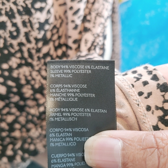 Maeve Anthropologie Jacquin Animal Print Peasant Boho Blouse Sz S - Picture 13 of 13